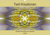 Buchcover Twirl-Kreationen - Abstrakte farbintensive Kunstwerke (Wandkalender 2023 DIN A3 quer)
