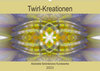 Buchcover Twirl-Kreationen - Abstrakte farbintensive Kunstwerke (Wandkalender 2023 DIN A2 quer)