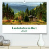 Buchcover Landschaften im Harz (Premium, hochwertiger DIN A2 Wandkalender 2023, Kunstdruck in Hochglanz)
