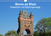 Buchcover Worms am Rhein - Kaiserdom und Nibelungensage (Wandkalender 2023 DIN A4 quer)