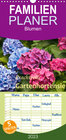 Buchcover Familienplaner Prachtvolle Gartenhortensie (Wandkalender 2023 , 21 cm x 45 cm, hoch)