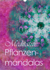 Buchcover Meditative Pflanzenmandalas (Wandkalender 2023 DIN A3 hoch)