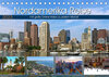 Buchcover Reisekalender Nordamerika (Tischkalender 2023 DIN A5 quer)
