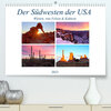 Buchcover Der Südwesten der USA: Wüsten, rote Felsen & Canyons (Premium, hochwertiger DIN A2 Wandkalender 2023, Kunstdruck in Hoch
