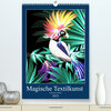 Buchcover Magische Textilkunst (Premium, hochwertiger DIN A2 Wandkalender 2023, Kunstdruck in Hochglanz)