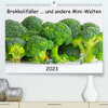Buchcover Brokkolifäller ... und andere Mini-Welten (Premium, hochwertiger DIN A2 Wandkalender 2023, Kunstdruck in Hochglanz)