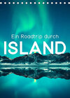 Buchcover Ein Roadtrip durch Island (Tischkalender 2023 DIN A5 hoch)