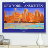 Buchcover New York - Ansichten (Premium, hochwertiger DIN A2 Wandkalender 2023, Kunstdruck in Hochglanz)