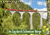 Buchcover Im Zug durch Schweizer Berge (Tischkalender 2023 DIN A5 quer)