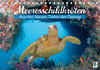 Buchcover Meeresschildkröten: Aus den blauen Tiefen der Ozeane (Tischkalender 2023 DIN A5 quer)