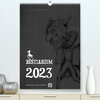 Buchcover BESTIARIUM - ZEIT FÜR WUNDERWESENAT-Version (Premium, hochwertiger DIN A2 Wandkalender 2023, Kunstdruck in Hochglanz)