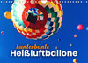 Buchcover Kunterbunte Heißluftballone (Wandkalender 2023 DIN A4 quer)