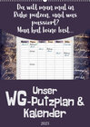 Buchcover Gothic WG-Putzplan & Kalender 2023 (Wandkalender 2023 DIN A2 hoch)