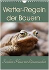 Buchcover Wetter-Regeln der Bauern (Wandkalender 2024 DIN A4 hoch), CALVENDO Monatskalender