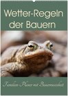 Buchcover Wetter-Regeln der Bauern (Wandkalender 2024 DIN A2 hoch), CALVENDO Monatskalender