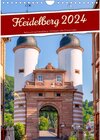 Buchcover Heidelberg 2024 - Sehnsucht nach Heidelberg - 12 Monate voller Erinnerungen (Wandkalender 2024 DIN A4 hoch), CALVENDO Mo