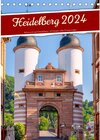 Buchcover Heidelberg 2024 - Sehnsucht nach Heidelberg - 12 Monate voller Erinnerungen (Tischkalender 2024 DIN A5 hoch), CALVENDO M
