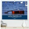 Buchcover VIOLONCELLO – atemberaubende Cellomotive (hochwertiger Premium Wandkalender 2024 DIN A2 quer), Kunstdruck in Hochglanz