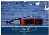 Buchcover VIOLONCELLO – atemberaubende Cellomotive (Wandkalender 2024 DIN A3 quer), CALVENDO Monatskalender
