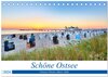 Buchcover Schöne Ostsee - Impressionen übers Jahr (Tischkalender 2024 DIN A5 quer), CALVENDO Monatskalender