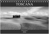 Buchcover Toscana - monocromatico (Tischkalender 2024 DIN A5 quer), CALVENDO Monatskalender