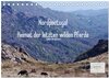 Buchcover Nordportugal - Heimat der letzten wilden Pferde (Tischkalender 2024 DIN A5 quer), CALVENDO Monatskalender