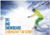 Buchcover Ski und Snowboard - Leidenschaft im Schnee (Wandkalender 2024 DIN A2 quer), CALVENDO Monatskalender
