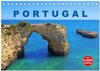 Buchcover Portugal (Tischkalender 2024 DIN A5 quer), CALVENDO Monatskalender