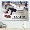 Buchcover Skater. Skateboarding-Impressionen (hochwertiger Premium Wandkalender 2024 DIN A2 quer), Kunstdruck in Hochglanz