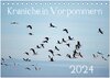 Buchcover Kraniche in Vorpommern (Tischkalender 2024 DIN A5 quer), CALVENDO Monatskalender