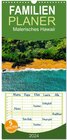 Buchcover Familienplaner 2024 - Malerisches Hawaii mit 5 Spalten (Wandkalender, 21 x 45 cm) CALVENDO