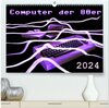 Buchcover Computer der 80er (hochwertiger Premium Wandkalender 2024 DIN A2 quer), Kunstdruck in Hochglanz