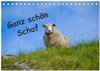 Buchcover Ganz schön Schaf (Tischkalender 2024 DIN A5 quer), CALVENDO Monatskalender