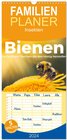 Buchcover Familienplaner 2024 - Bienen - Die fleißigen Tierchen die den Honig herstellen. mit 5 Spalten (Wandkalender, 21 x 45 cm)