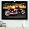 Buchcover Motorrad-Träume – Chopper und Custombikes (hochwertiger Premium Wandkalender 2024 DIN A2 quer), Kunstdruck in Hochglanz
