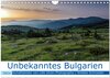 Buchcover Unbekanntes Bulgarien (Wandkalender 2024 DIN A4 quer), CALVENDO Monatskalender