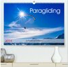 Buchcover Paragliding - lautloses Schweben (hochwertiger Premium Wandkalender 2024 DIN A2 quer), Kunstdruck in Hochglanz