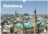 Buchcover Hamburg Stadt an der Alster und Elbe (Wandkalender 2024 DIN A4 quer), CALVENDO Monatskalender