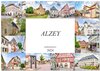 Buchcover Alzey Impressionen (Wandkalender 2024 DIN A4 quer), CALVENDO Monatskalender