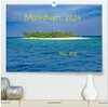 Buchcover Malediven - Dreamland (hochwertiger Premium Wandkalender 2024 DIN A2 quer), Kunstdruck in Hochglanz