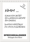 Buchcover Sprüchekalender. Witziges fürs Büro (Tischkalender 2024 DIN A5 hoch), CALVENDO Monatskalender