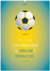 Buchcover vollgeherzt: Der lustige Zitate-Wandkalender für Fußballfans und Sportbegeisterte! (Wandkalender 2024 DIN A2 hoch), CALV