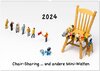 Buchcover Chair-Sharing ... und andere Mini-Welten (Wandkalender 2024 DIN A2 quer), CALVENDO Monatskalender