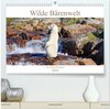 Buchcover Wilde Bärenwelt (hochwertiger Premium Wandkalender 2024 DIN A2 quer), Kunstdruck in Hochglanz