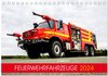 Buchcover Feuerwehrfahrzeuge (Tischkalender 2024 DIN A5 quer), CALVENDO Monatskalender