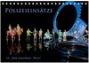 Buchcover Polizeieinsätze, in der großen Welt (Tischkalender 2024 DIN A5 quer), CALVENDO Monatskalender