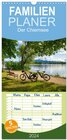 Buchcover Familienplaner 2024 - Der Chiemsee - Mit dem Rad im Bayerischen Alpenvorland mit 5 Spalten (Wandkalender, 21 x 45 cm) CA