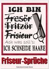 Buchcover Friseur-Sprüche (Wandkalender 2024 DIN A2 hoch), CALVENDO Monatskalender