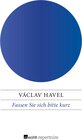 Buchcover Fassen Sie sich bitte kurz