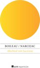 Buchcover Abschied von Lucienne